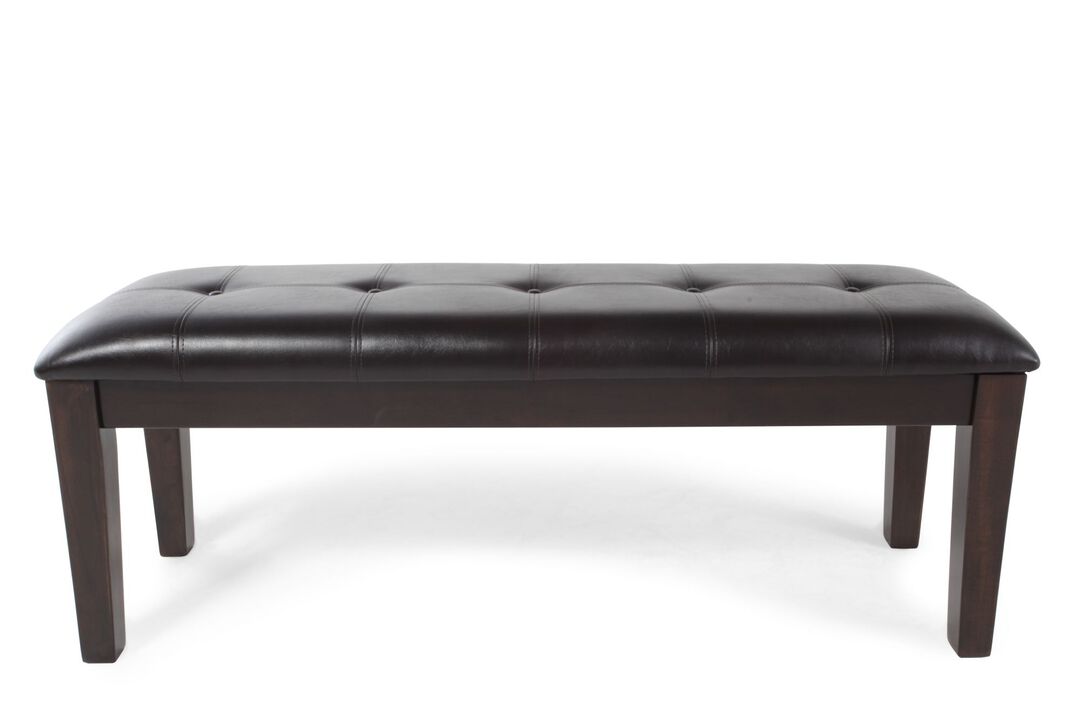 Haddigan Large Upholstered Dining Room Bench